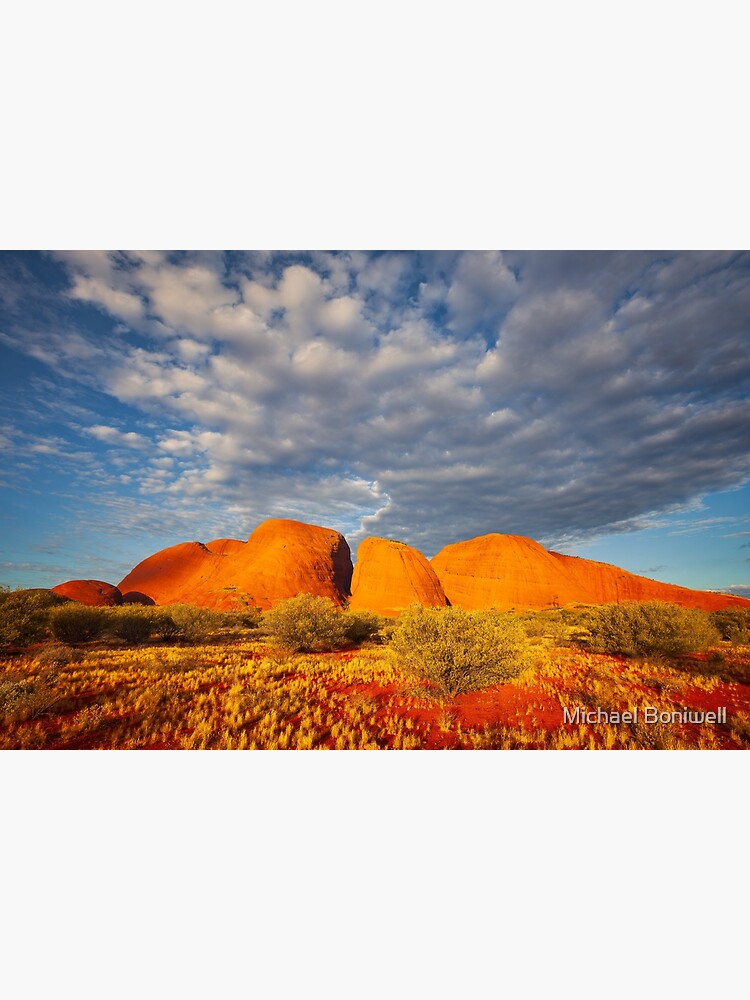 Thumbnail 3 of 3, Photographic Print, The Olgas (Kata Tjuta), Sunset, Australia designed and sold by Chockstone.