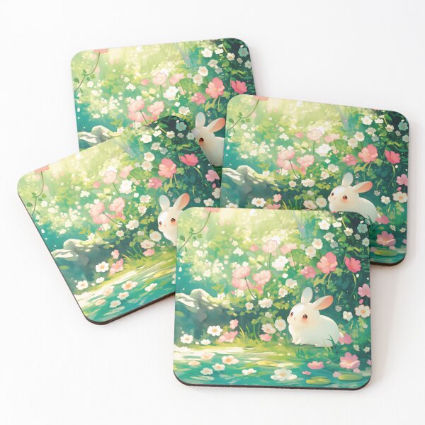 Item preview, Bunny Garden of Dreams designed and sold by AshiraCreations.