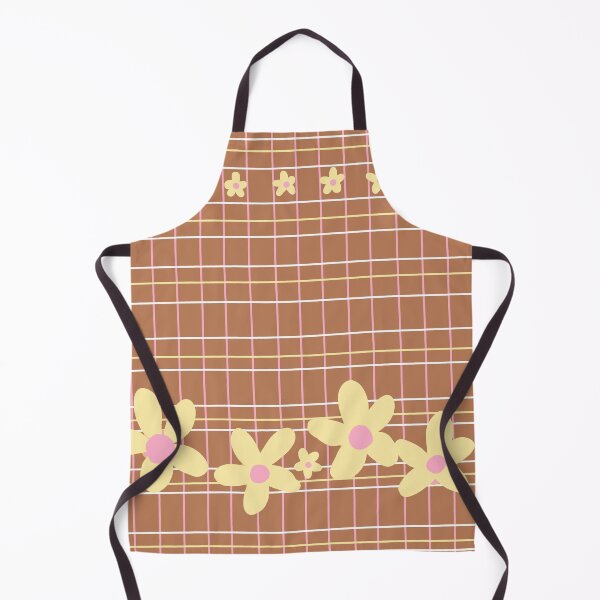 Item preview, Peachy Plaid Floral Pattern designed and sold by Stellaura.