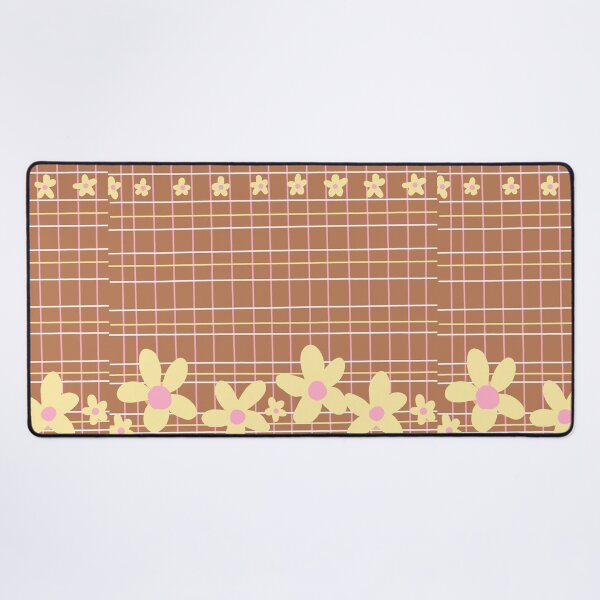 Item preview, Peachy Plaid Floral Pattern designed and sold by Stellaura.