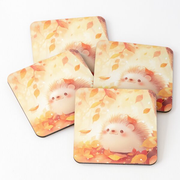 Item preview, Hedgehog Autumn Retreat designed and sold by AshiraCreations.