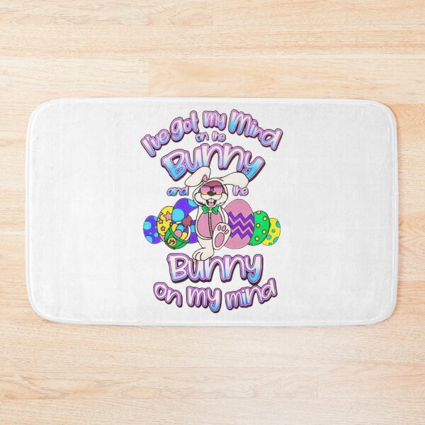 Item preview, I've Got My Mind on The Bunny and The Bunny on My mind - Cartoon Illustration designed and sold by Vicky021.