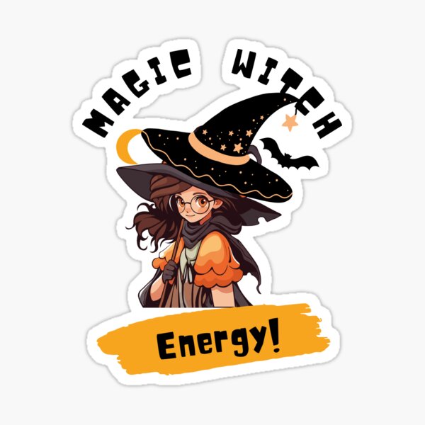 magic witch classic tshirt Sticker