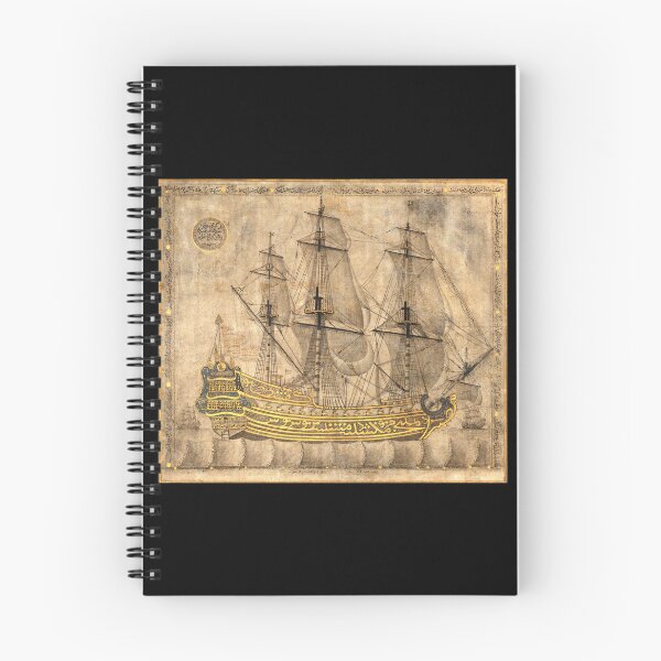 Item preview, Calligraphic Galleon designed and sold by ClassicPixl.