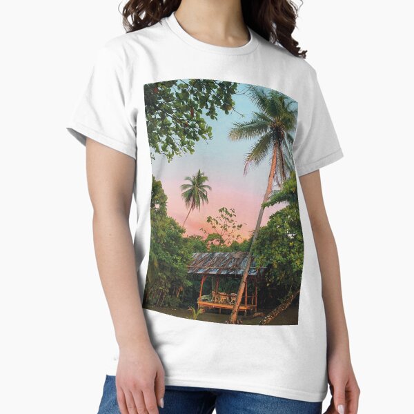 Item preview, Costa Rica Beach Hut Sunset designed and sold by Catherine Harrison.