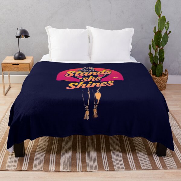 Item preview, She Stands, She Shines – Vintage Empowerment Design designed and sold by AuraMotivate.