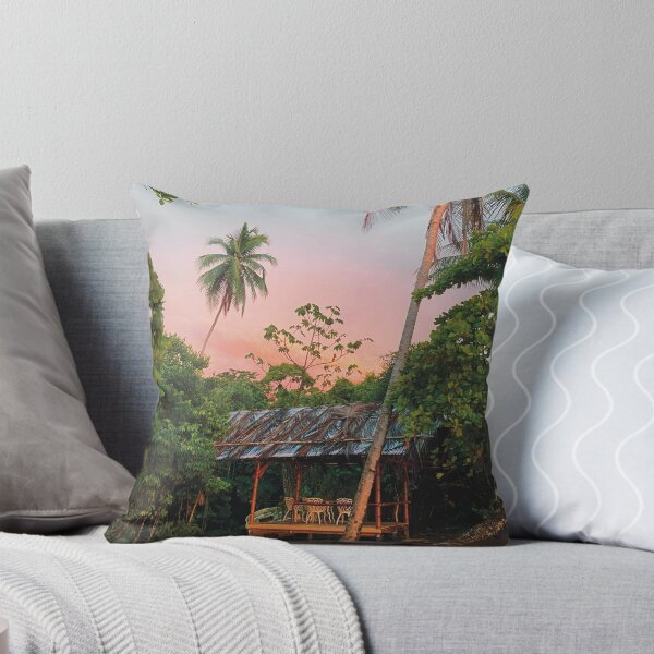 Item preview, Costa Rica Beach Hut Sunset designed and sold by Catherine Harrison.