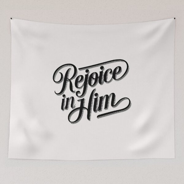 Item preview, Rejoice in Him Classic T-Shirt designed and sold by FestivityFinds.