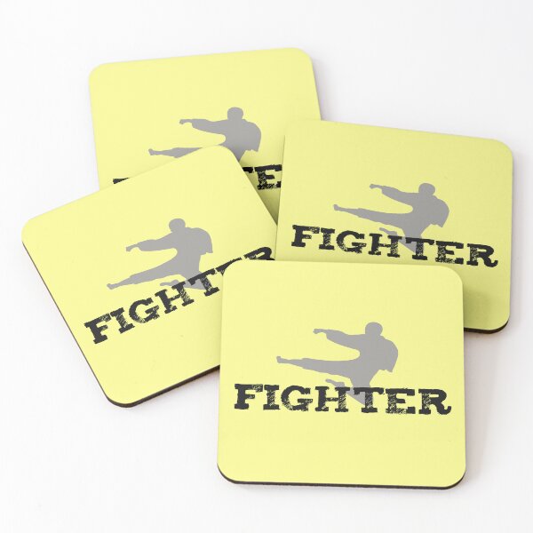 Item preview, Fighter – Martial Arts Kick Silhouette Design designed and sold by Superbdeal.