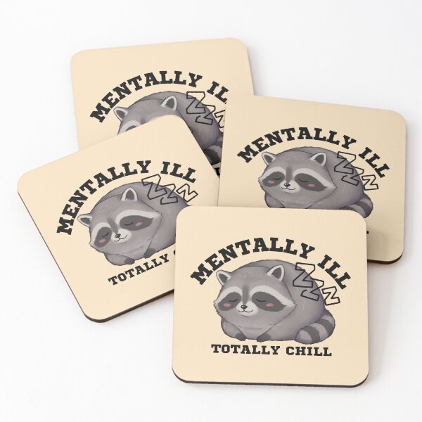 Item preview, Mentally Ill. Totally Chill. designed and sold by The magic  Yellow bus.