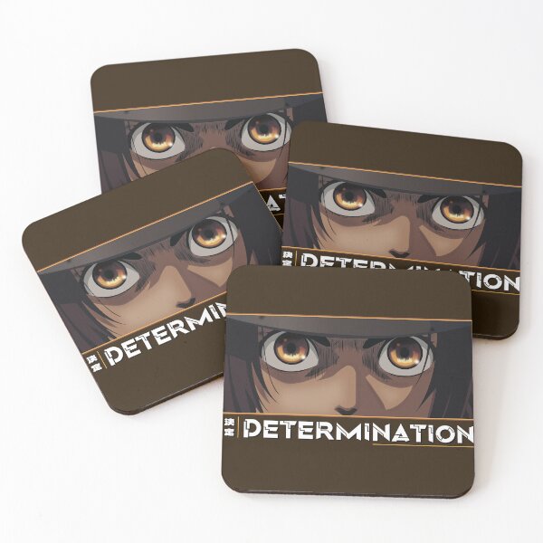 Item preview, Determination Anime Eyes Japanese Cozy Anime Style designed and sold by Otakurypto.