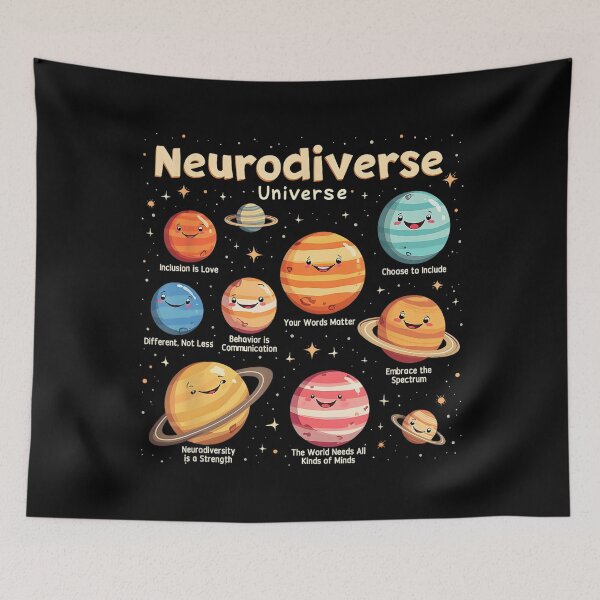 Item preview, Education Autism Awareness Neurodiverse Universe Special designed and sold by FantasyFablesC.