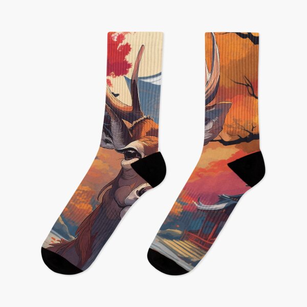 Item preview, Majestic Stags of Nara: The Iconic Deer of Japan designed and sold by lapart.