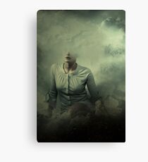 In de wolken Canvas Print