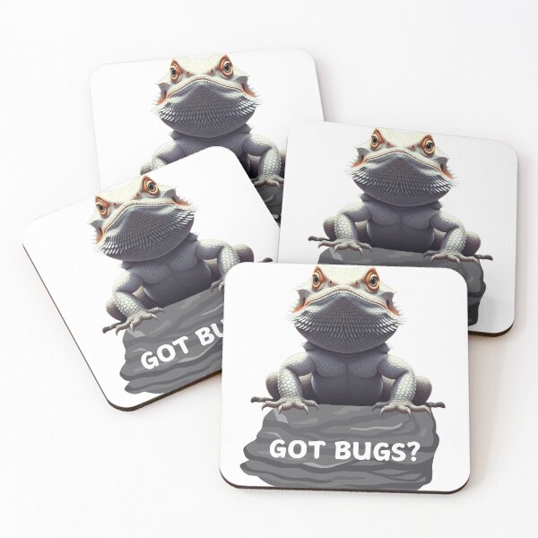 Item preview, "Got Bugs?" – Funny Bearded Dragon Craving Design designed and sold by Abbaddon Designs.