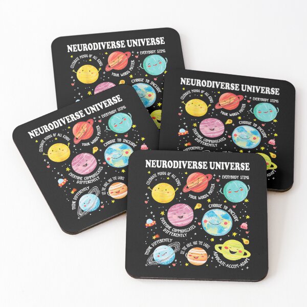 Item preview, Kids Autism Awareness Neurodiverse Universe Neurodiversity designed and sold by FantasyFablesC.