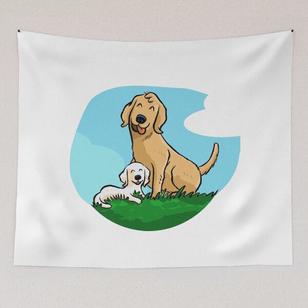 Item preview, Puppy Two Labrador Retriever. B04 designed and sold by ParissiFriends.