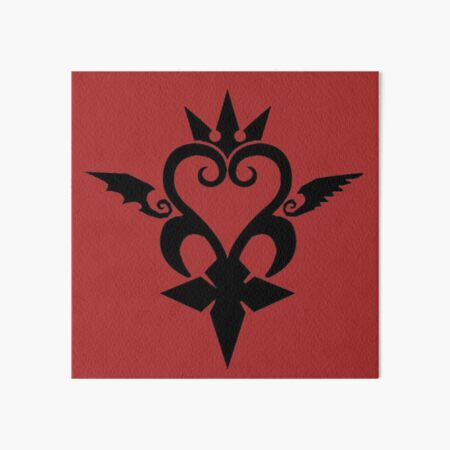 Vista previa del artículo con la obra «Kingdom Heartful (Marrón)», diseñado y vendido por MurpheusTech.