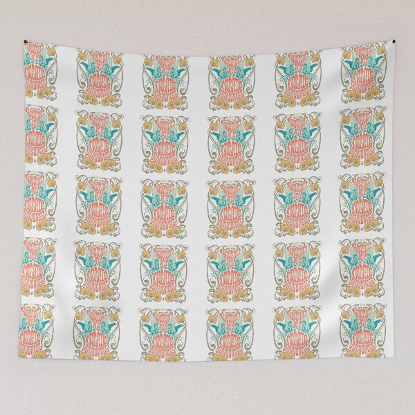 Item preview, Art Nouveau Style, Spread Joy Create Happiness designed and sold by graphic-genie.