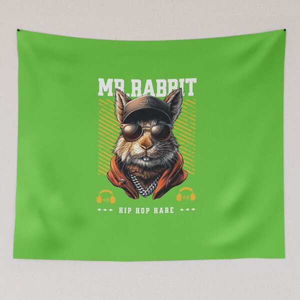 Item preview, Cool Animals - Cool Hip Hop Hare 1 designed and sold by Earth Celebration Designs.