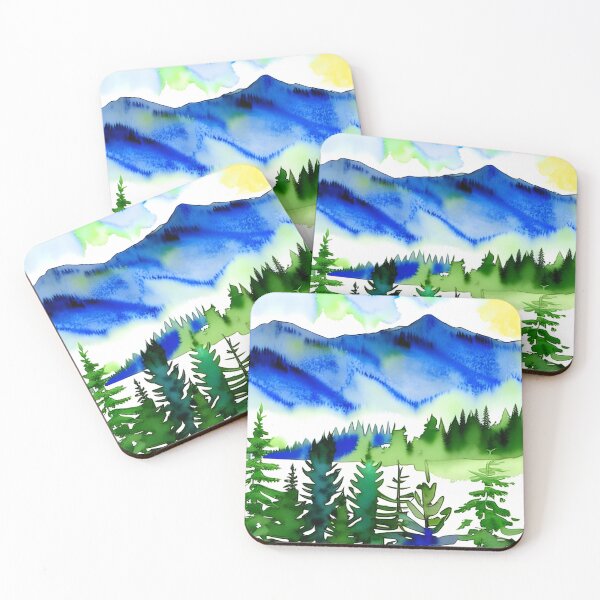 Item preview, Blue mountain forest designed and sold by GasconyPassion.