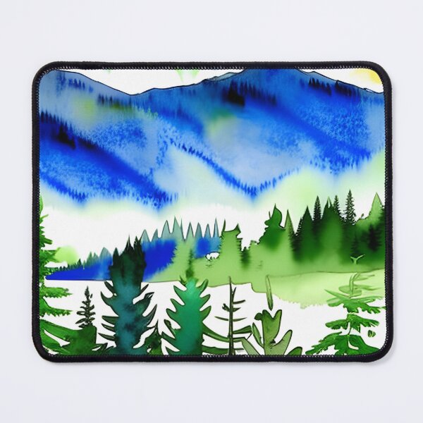 Item preview, Blue mountain forest designed and sold by GasconyPassion.