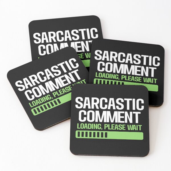 Item preview, The Sarcasm Buffering Tee designed and sold by DarylWelsh2024.