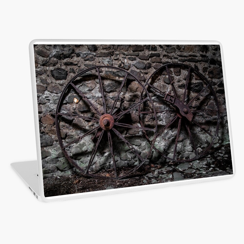 Wheels Laptop Skin