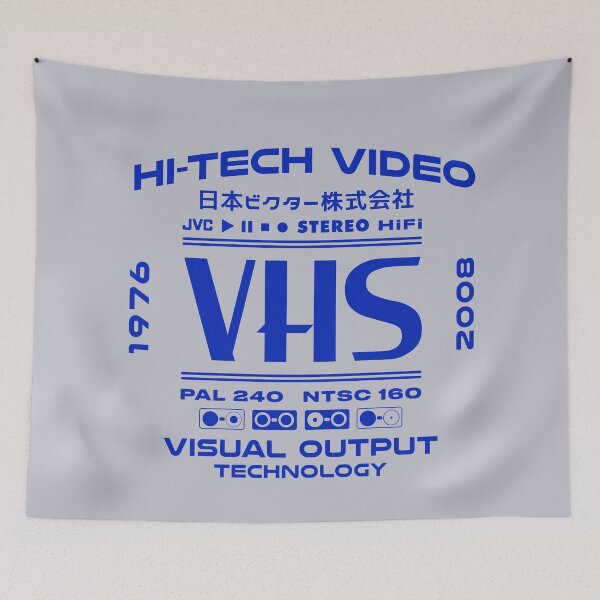 Item preview, VHS Hi-Tech Video designed and sold by pineconebutter.
