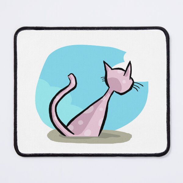 Item preview, Pink Cat White Spot. B07 designed and sold by ParissiFriends.