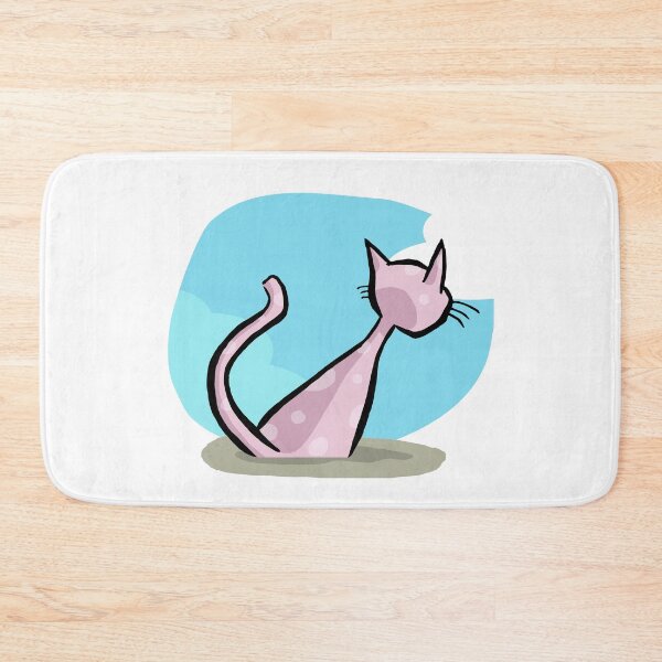 Item preview, Pink Cat White Spot. B07 designed and sold by ParissiFriends.