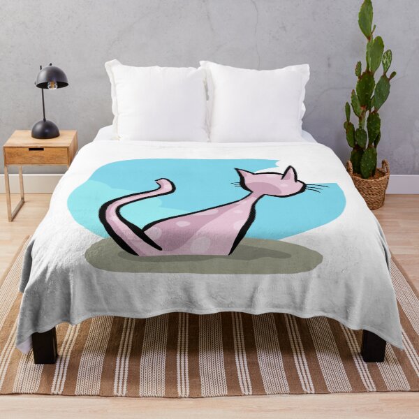Item preview, Pink Cat White Spot. B07 designed and sold by ParissiFriends.