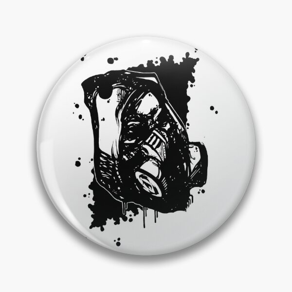 Item preview, Alien Spray Paint Rorshach designed and sold by LoneNarrative.