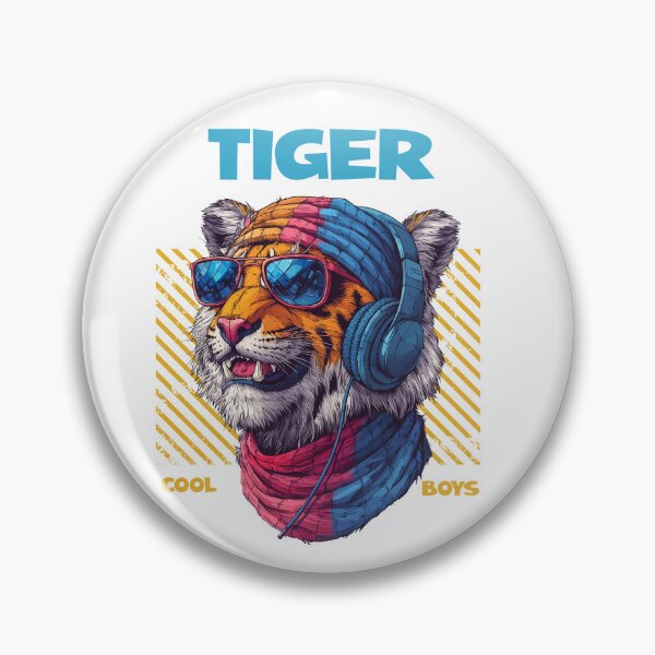 Item preview, Cool Animals - Cool Tiger Boy 2 designed and sold by Earth Celebration Designs.