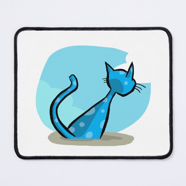 Item preview, Blue Cat White Spot. B08 designed and sold by ParissiFriends.