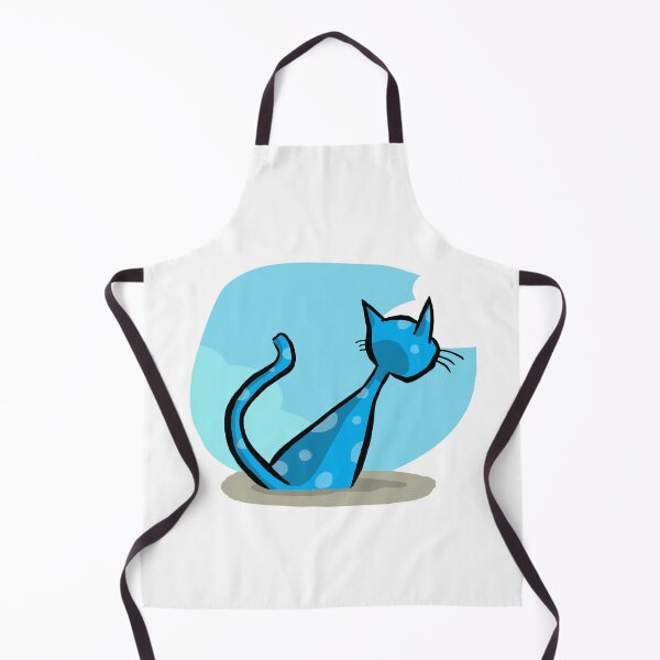 Item preview, Blue Cat White Spot. B08 designed and sold by ParissiFriends.