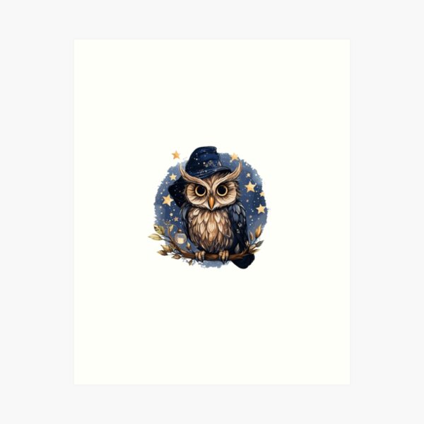 Item preview, night owl sticker designed and sold by anandsiva2703.