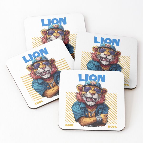 Item preview, Cool Animals - Cool Lion Boy 2 designed and sold by Earth Celebration Designs.