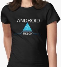Android RK800 Connor Design Women's Fitted T-Shirt