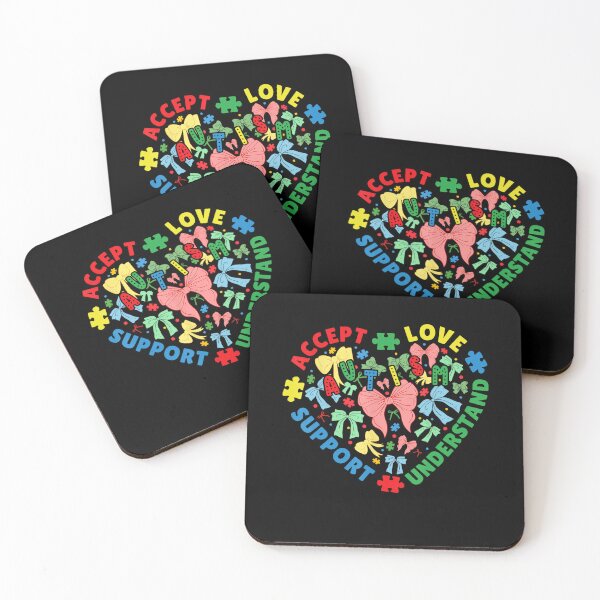Item preview, Autism Awareness Heart Coquette Bow Autism Support Women designed and sold by lidanmasi.