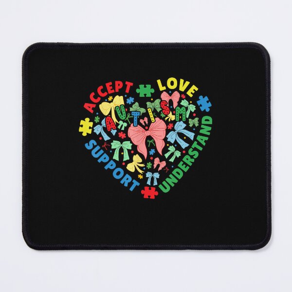 Item preview, Autism Awareness Heart Coquette Bow Autism Support Women designed and sold by lidanmasi.