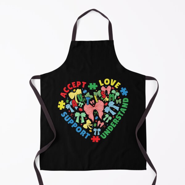 Item preview, Autism Awareness Heart Coquette Bow Autism Support Women designed and sold by lidanmasi.