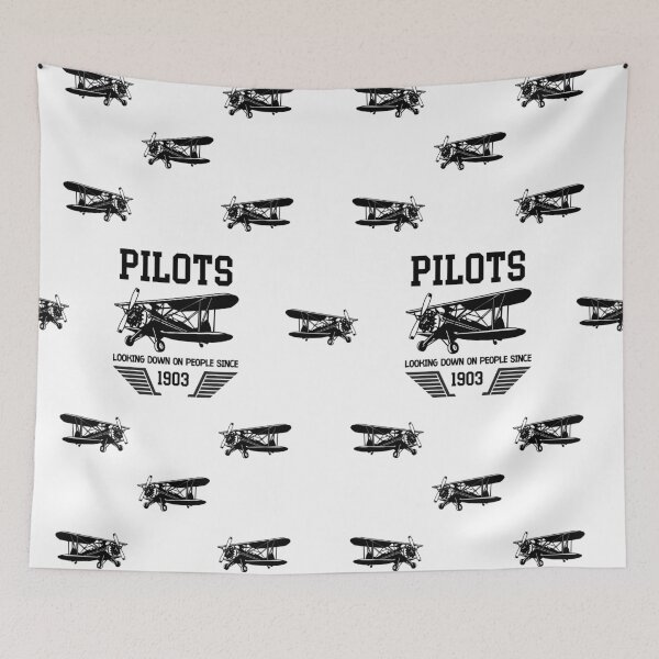 Item preview, Pilots Looking Down On People Since 1903 | Vintage Aircraft designed and sold by CheesyTeesAU.