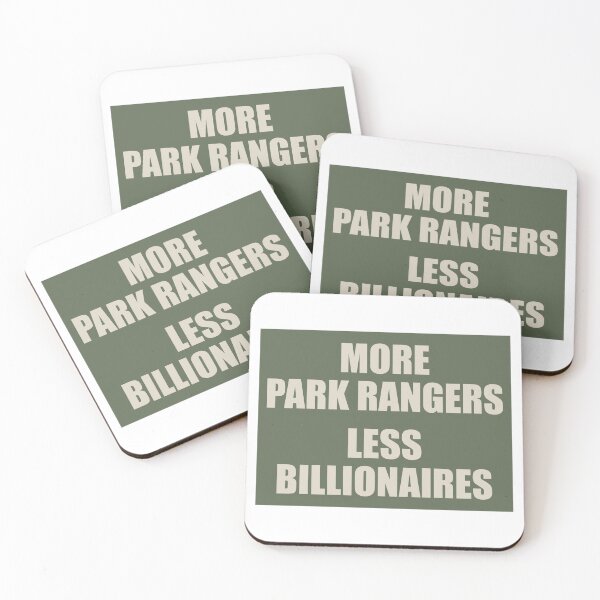 Item preview, More Park Rangers Less Billionaires - National Parks designed and sold by PixVib.