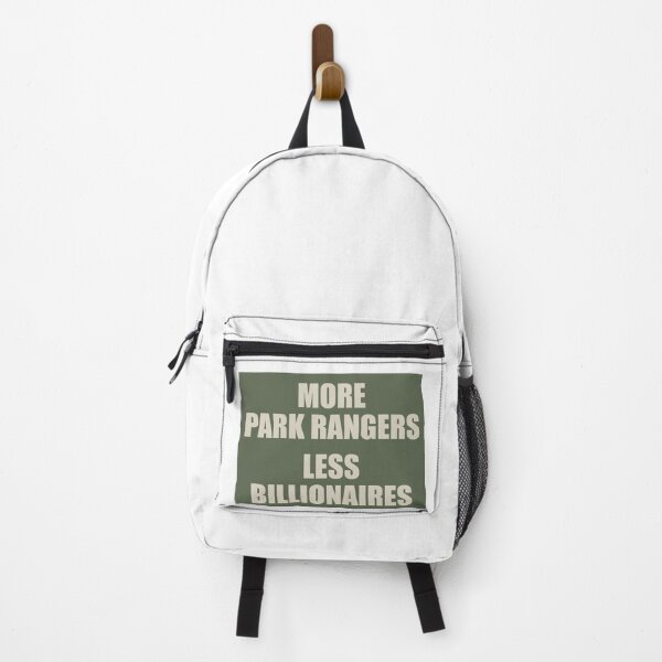 Item preview, More Park Rangers Less Billionaires - National Parks designed and sold by PixVib.
