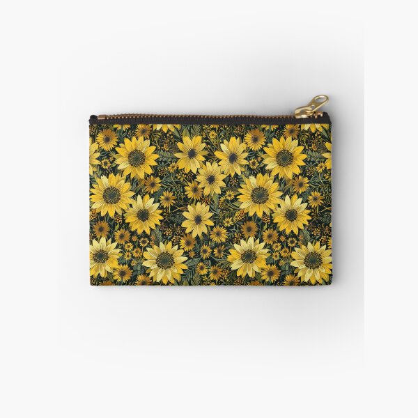 Item preview, Rosinweed, yellow flowers pattern designed and sold by CoolPixels.