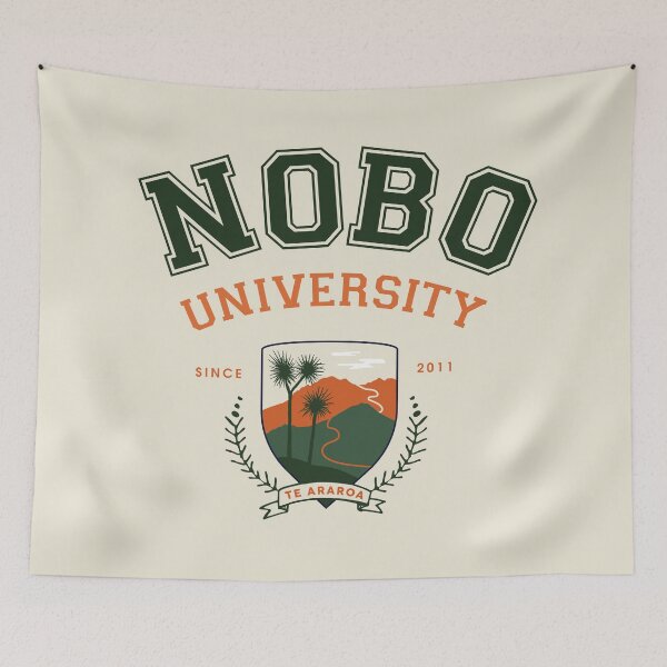 Item preview, NOBO University - Te Araroa designed and sold by fieldtripsupply.