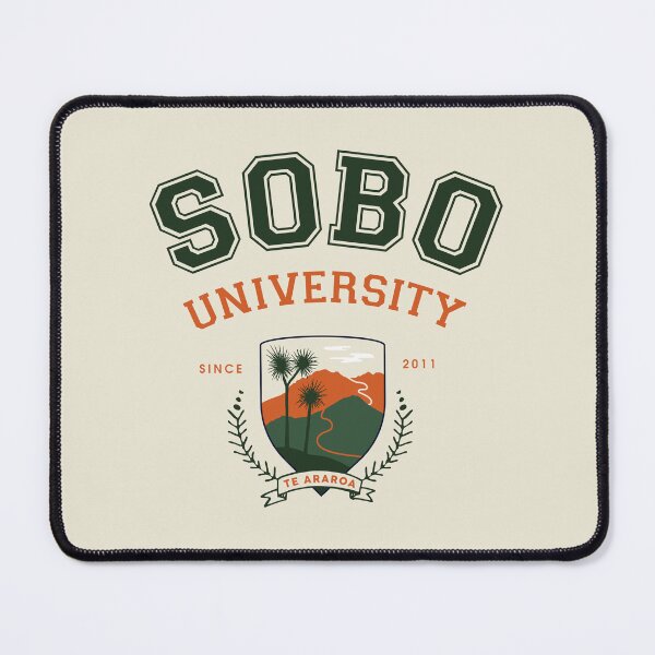 Item preview, SOBO University - Te Araroa designed and sold by fieldtripsupply.