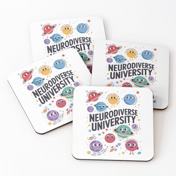 Item preview, Neurodiverse Universe Planet Autism Awareness Support Squad Funny designed and sold by FantasyFablesC.