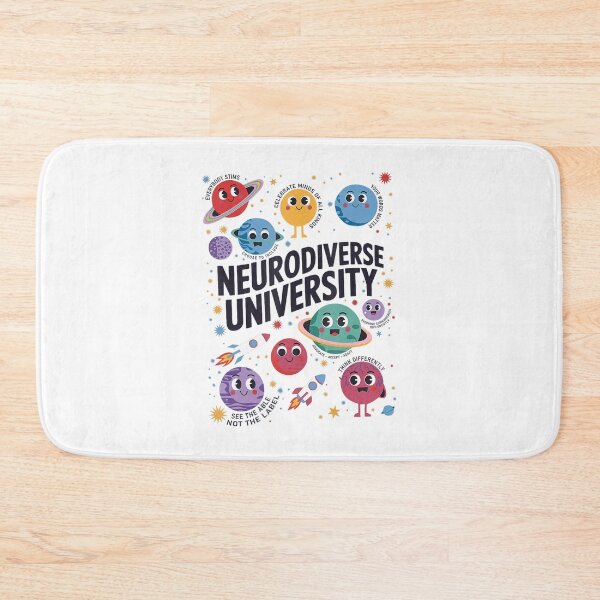 Item preview, Neurodiverse Universe Planet Autism Awareness Support Squad Funny designed and sold by FantasyFablesC.